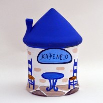 Δες το προϊόν: Σπιτάκι κεραμικός κουμπαράς - Cuoreland.gr